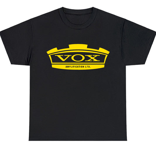 Vox Amplification Logo Men's Unisex T Shirt Size S to 3XL