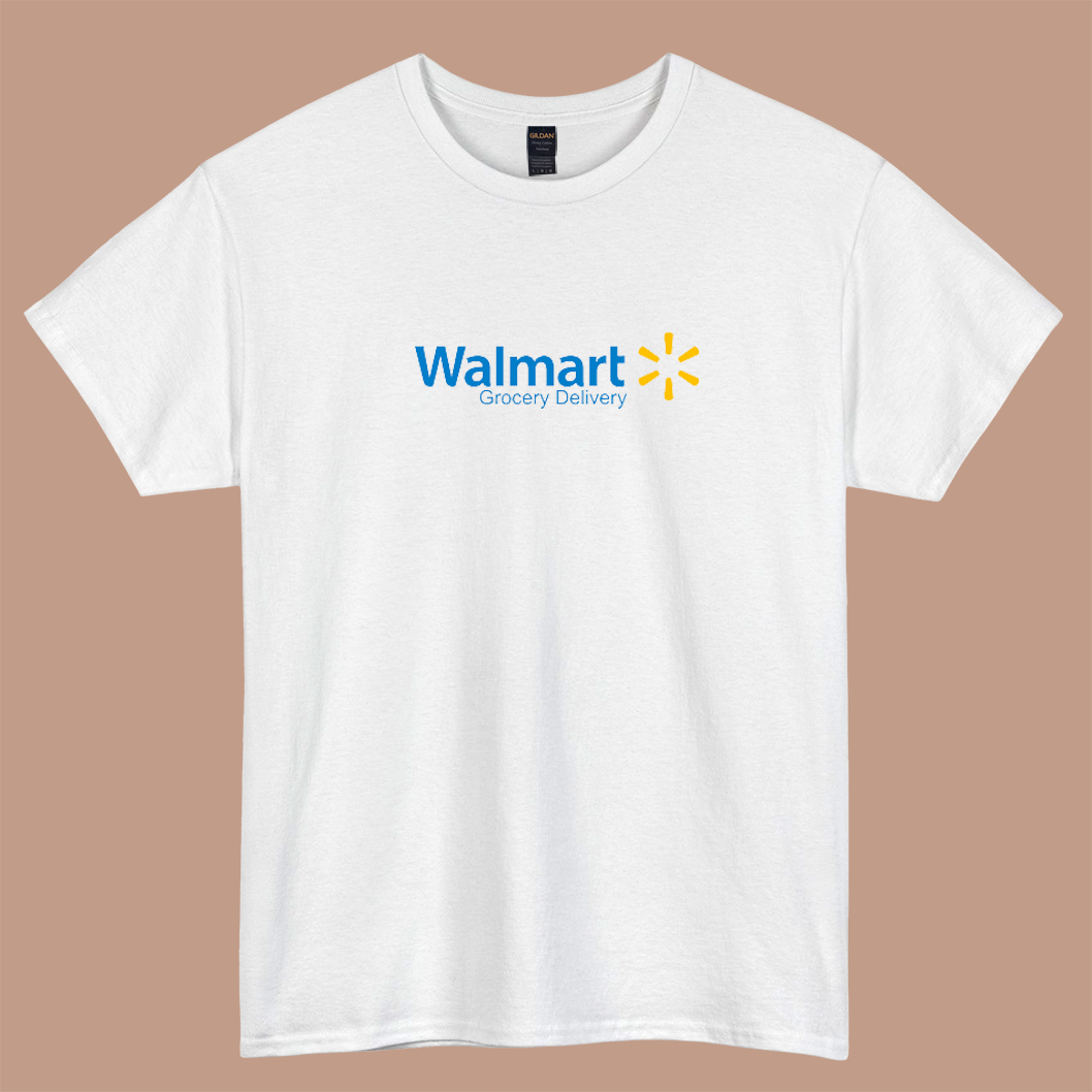 WALMART GROCERY LOGO SHORT SLEEVE T SHIRT S-3XL -P