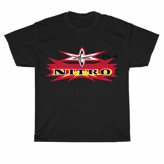 WCW Nitro Logo by DarkVoidPictures on DeviantArt Logo Men's Unisex T Shirt Size S to 3XL