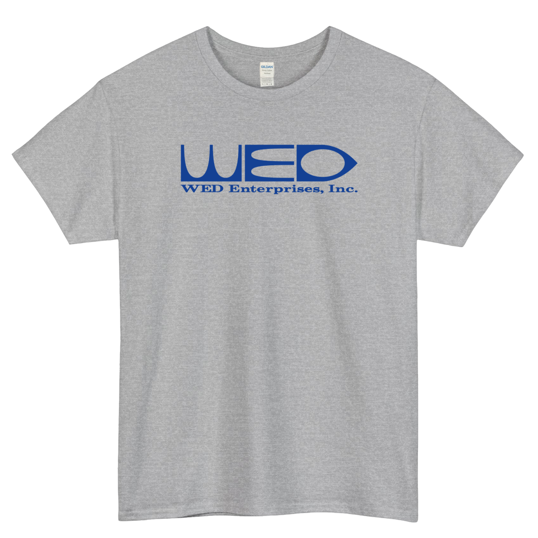 WED Enterprises Logo Mens Unisex Short Sleeve T-Shirt Size S-3XL - P