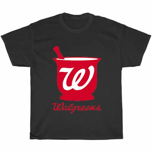 Walgreens Logo Men's Unisex T Shirt Size S to 3XL