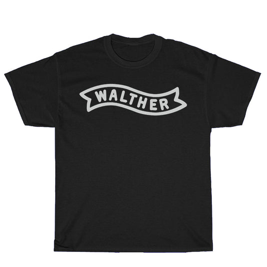 Walther Guns Firearms Logo Men's Unisex T Shirt Size S to 3XL