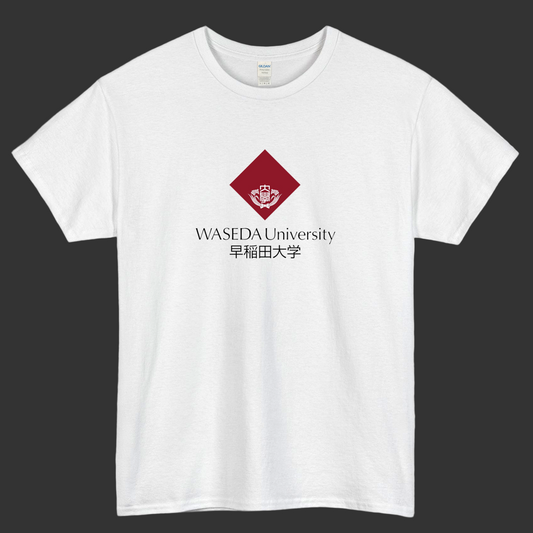 Waseda University Japan Logo Mens Unisex Short Sleeve T-Shirt Size S-3XL - P