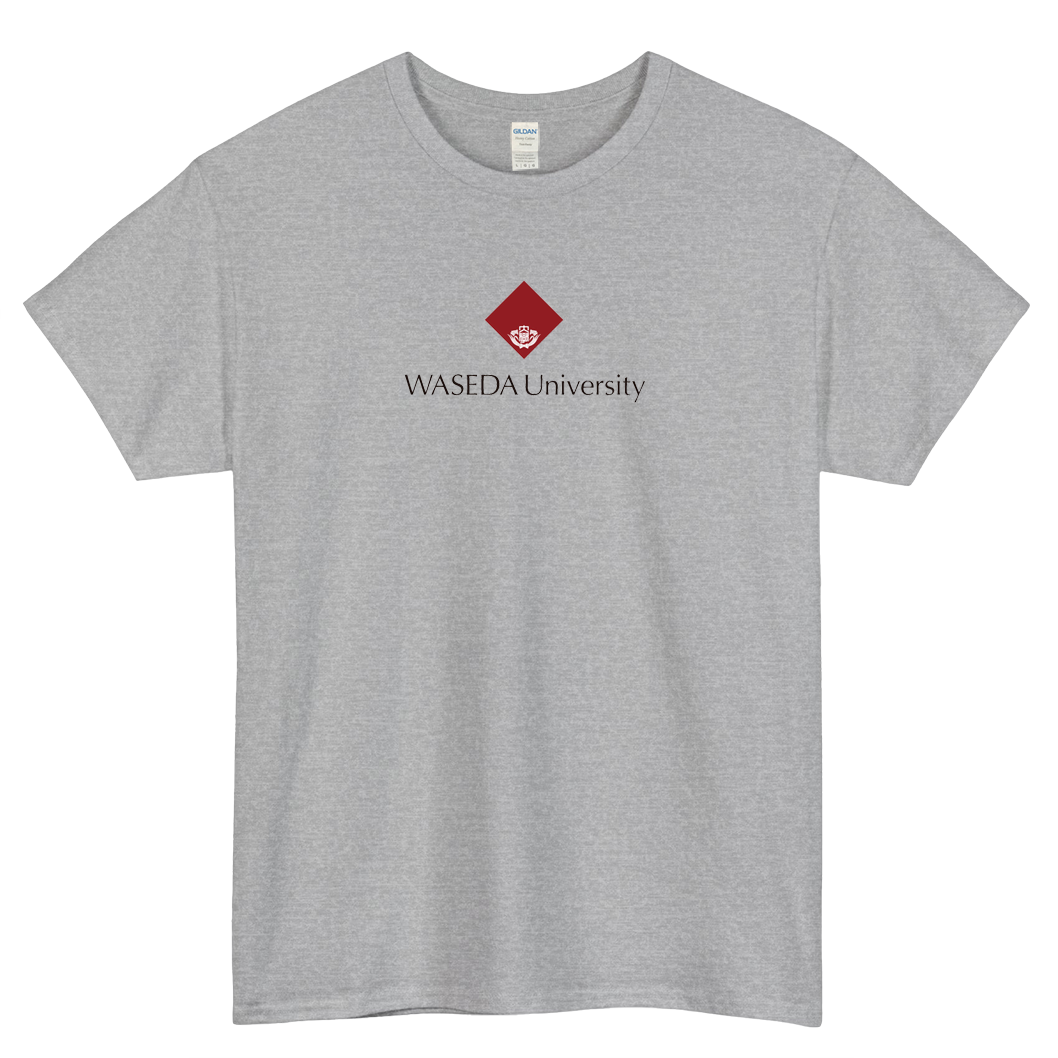 Waseda University logo short SLEEVE T SHIRT -P