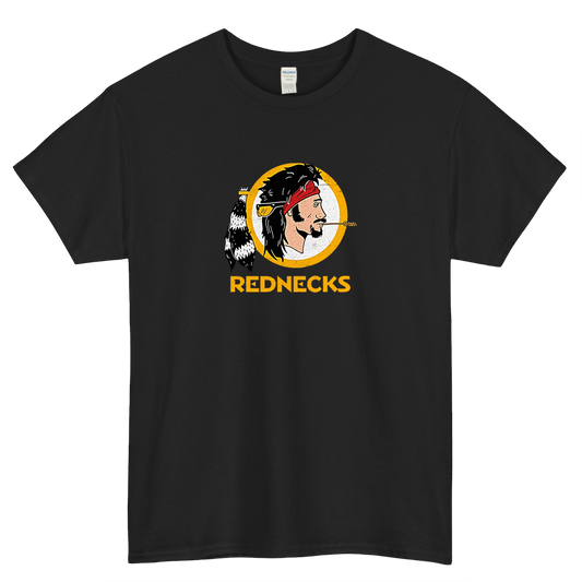 Washington Rednecks Football Caucasians logo short sleeve men's t shirt S-3XL