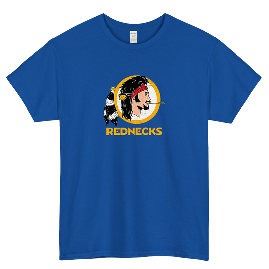 Washington Rednecks Football Caucasians logo short sleeve men's t shirt S-3XL
