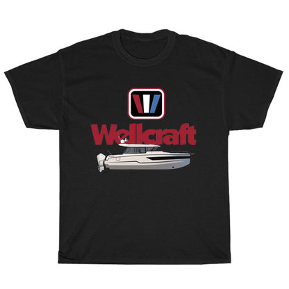Wellcraft Powerboats Boats Logo Men's Unisex T Shirt Size S to 3XL