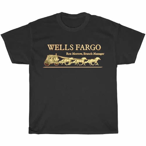 Wells Fargo 1852 Logo Men's Unisex T Shirt Size S to 3XL