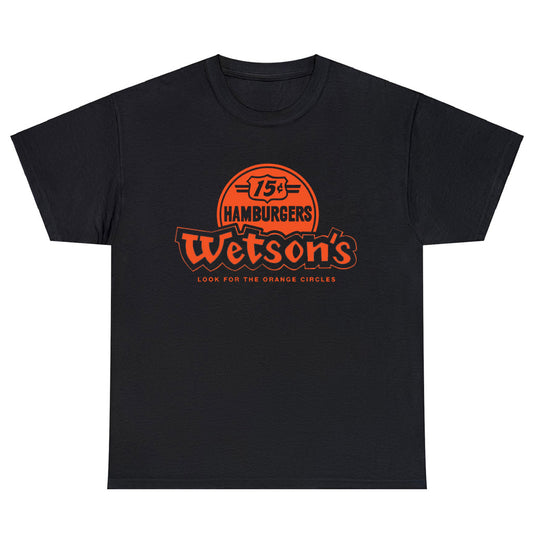 Wetson's Hamburger Logo Men's Unisex T Shirt Size S to 3XL