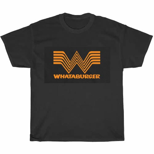 Whataburger Burgers Restaurant Logo Men's Unisex T Shirt Size S to 3XL