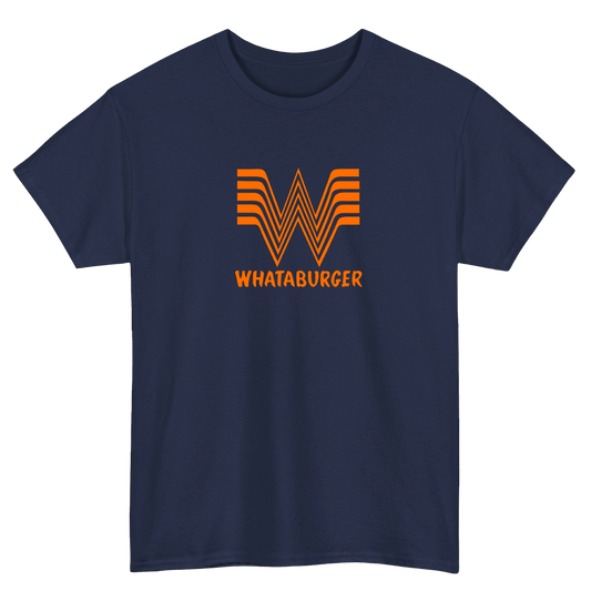 Whataburger Burgers Restaurant  logo short sleeve men's t shirt S-3XL