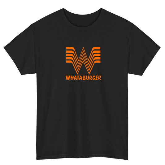 Whataburger Burgers Restaurant  logo 3 short sleeve men's t shirt S-3XL