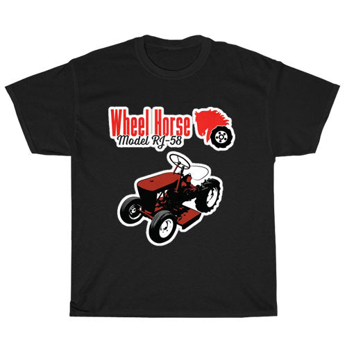 New Brand Wheel Horse Model RJ-58 Unisex T Shirt S - 3XL