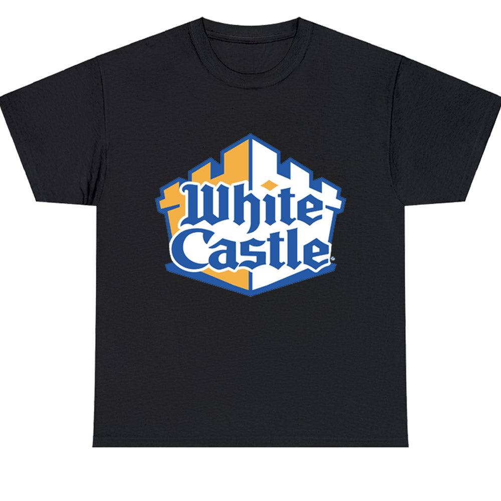 White Castle Burger Logo Men's Unisex T Shirt Size S to 3XL