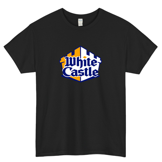 White Castle Hamburgers 2 logo short sleeve men's t shirt S-3XL