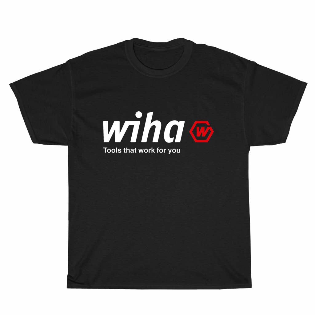 Wiha Tools Logo Men's Unisex T Shirt Size S to 3XL