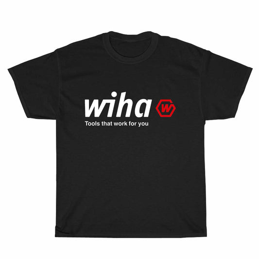 Wiha Tools Logo Men's Unisex T Shirt Size S to 3XL