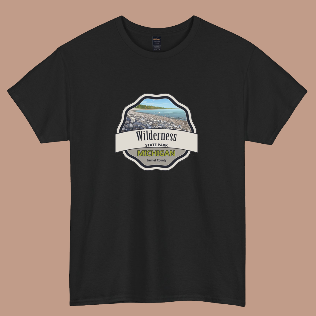 Wilderness State Park logo short sleeve t shirt Size S-3XL -P