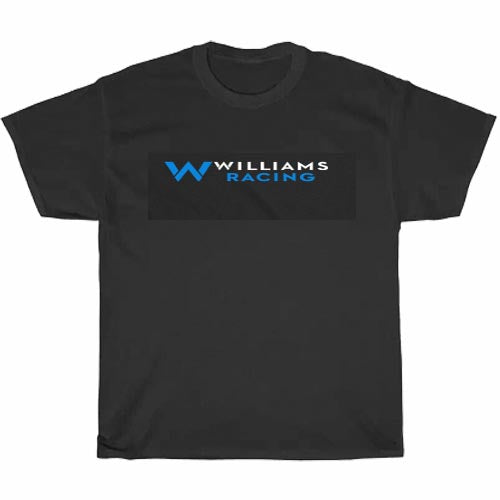Williams Racing Team Logo Men's Unisex T Shirt Size S to 3XL