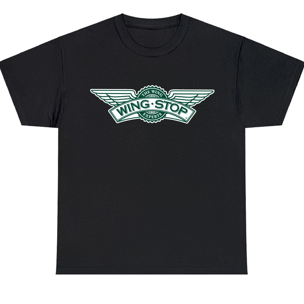 Wing Stop Restaurant Logo Men's Unisex T Shirt Size S to 3XL