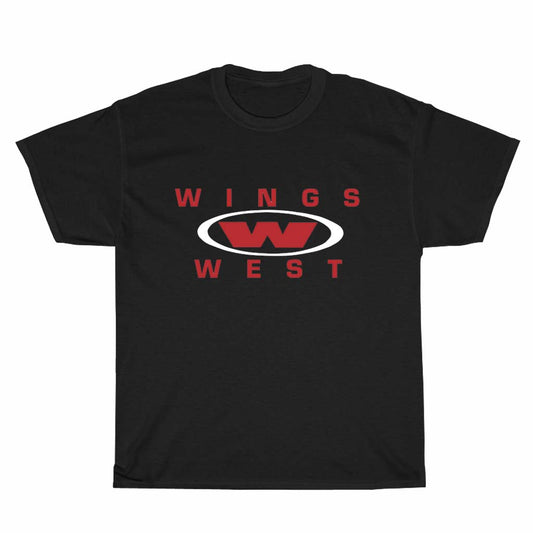 Wing West Racing Logo Men's Unisex T Shirt Size S to 3XL