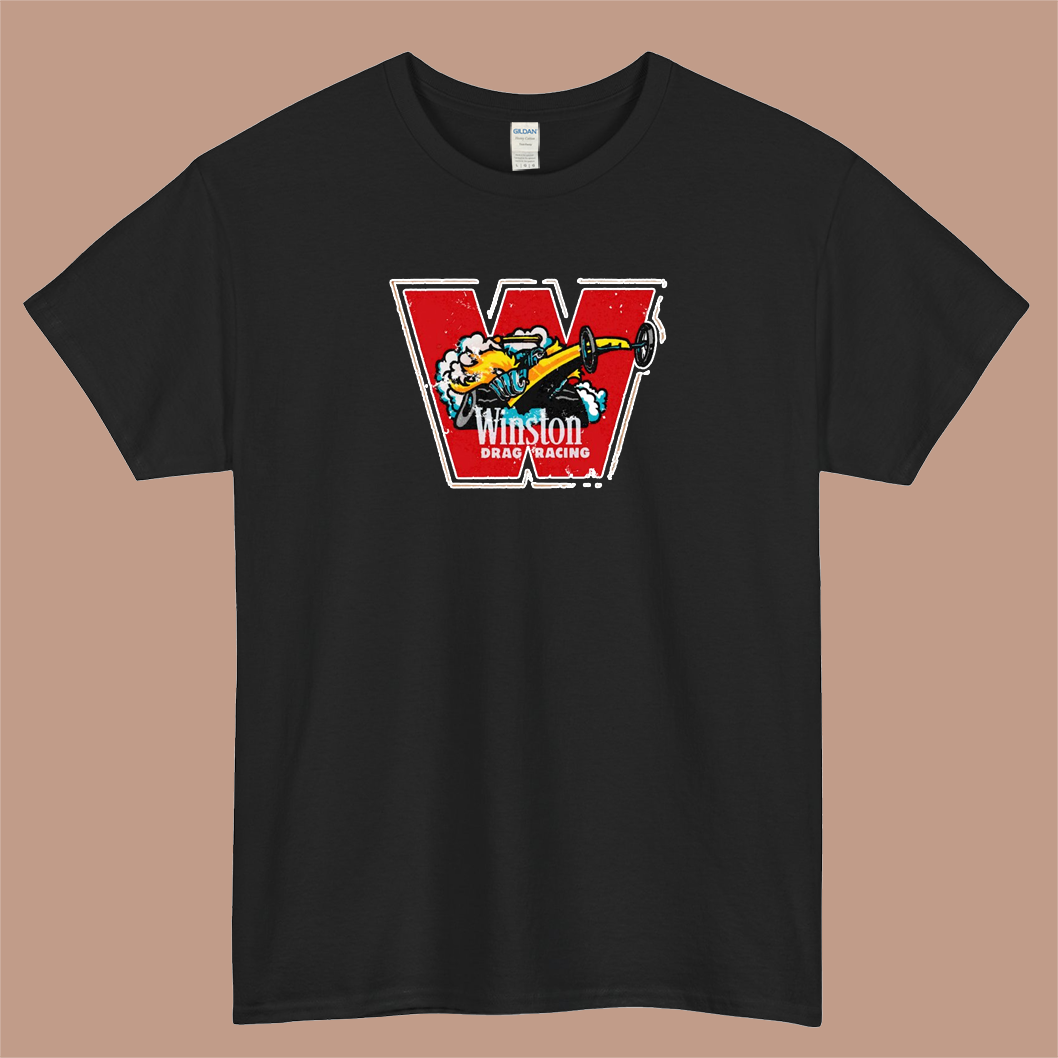 Winston Drag Logo Mens Unisex Short Sleeve T-Shirt Size S-3XL - P