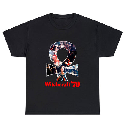 Witchcraft Witch Craft '70 1970's Movie Logo Unisex Men's T Shirt Size S to 3XL