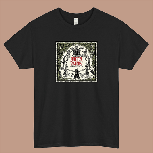 Woodland Rites GREEN LUNG Logo Mens Unisex Short Sleeve T-Shirt Size S-3XL - P