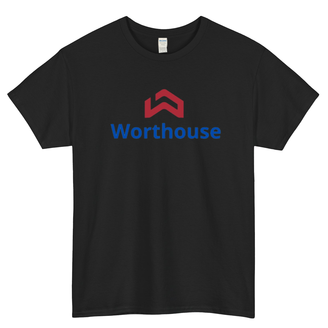 Worthouse Logo Mens Unisex Short Sleeve T-Shirt Size S-3XL - P
