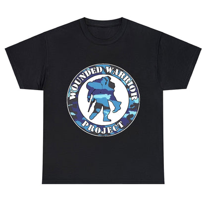 Wounded Warrior Project Logo Unisex Men's T Shirt Size S to 3XL