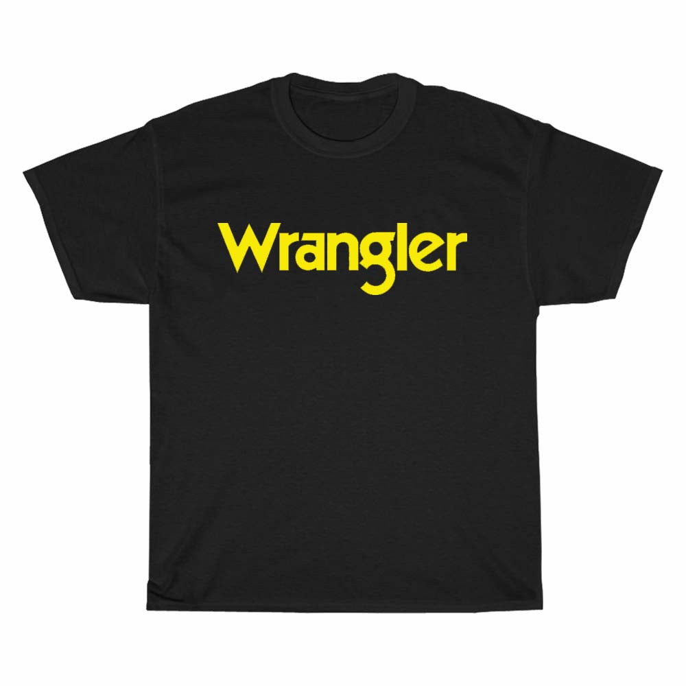 Wrangler Logo Men's Unisex T Shirt Size S to 3XL