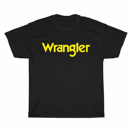 Wrangler Logo Men's Unisex T Shirt Size S to 3XL