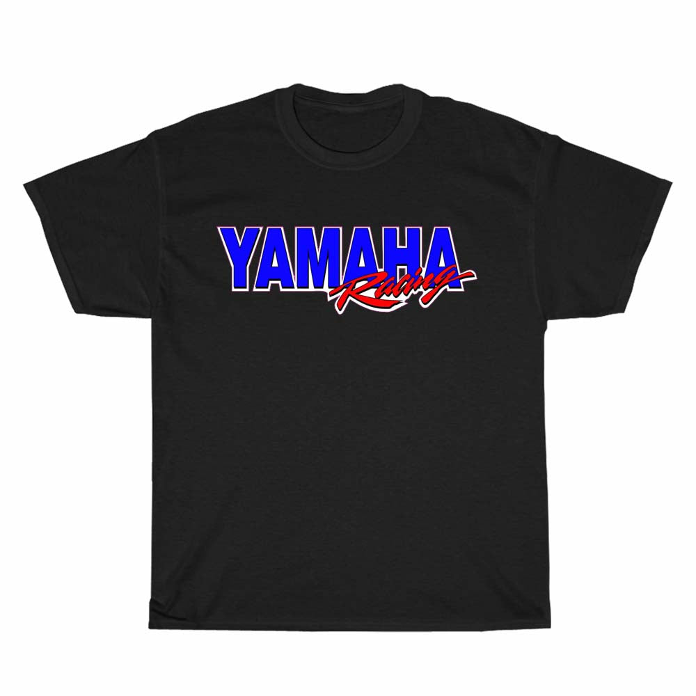 Yamaha Racing Logo Men's Unisex T Shirt Size S to 3XL