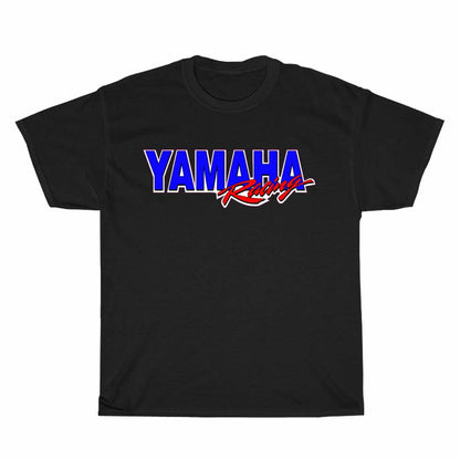 Yamaha Racing Logo Men's Unisex T Shirt Size S to 3XL