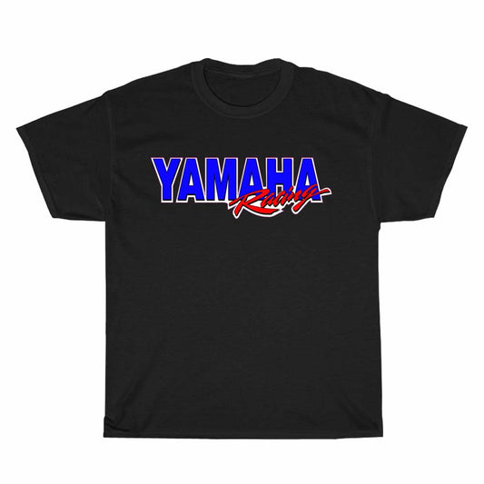 Yamaha Racing Logo Men's Unisex T Shirt Size S to 3XL