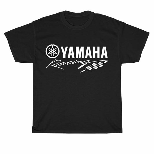 Yamaha Racing Motorcycle Logo Men's Unisex T Shirt Size S to 3XL