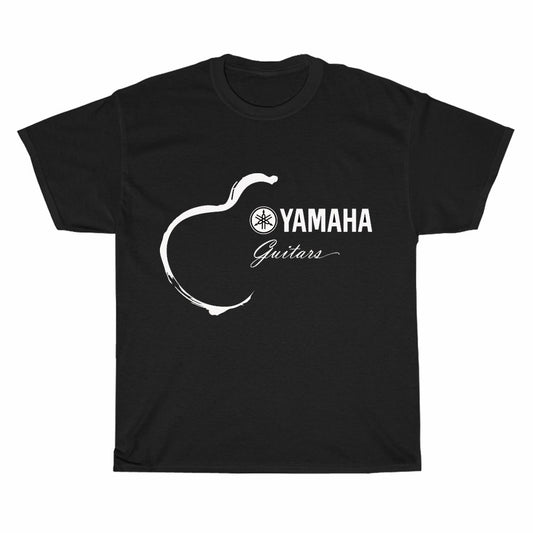 Yamaha Guitars Logo Men's Unisex T Shirt Size S to 3XL