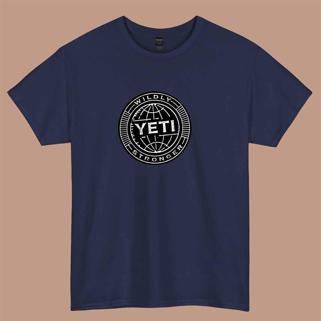 Yeti logo short sleeve t shirt Size S-3XL -P