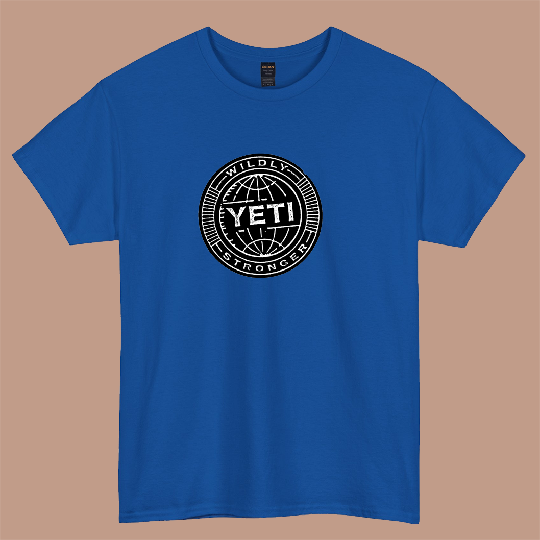 Yeti logo short sleeve t shirt Size S-3XL -P