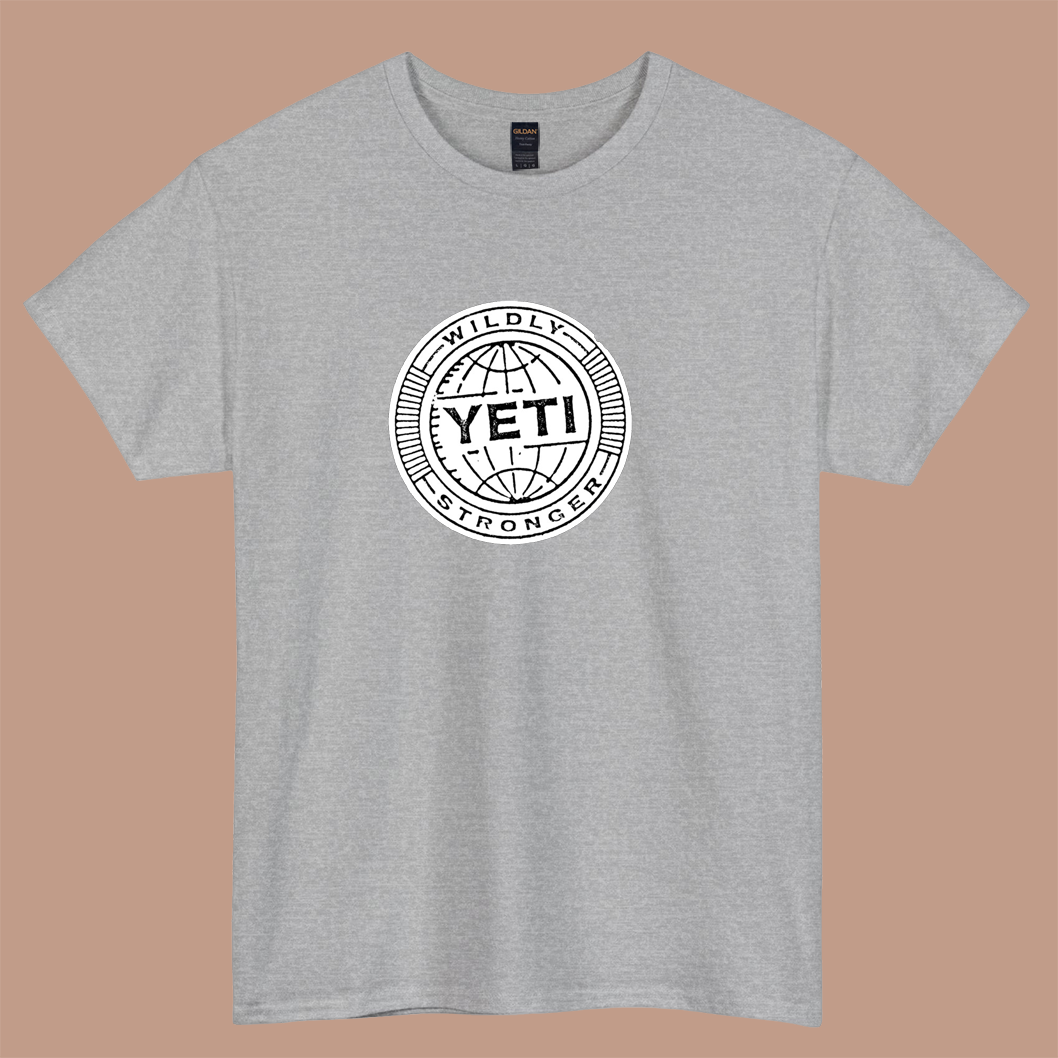 Yeti logo short sleeve t shirt Size S-3XL -P