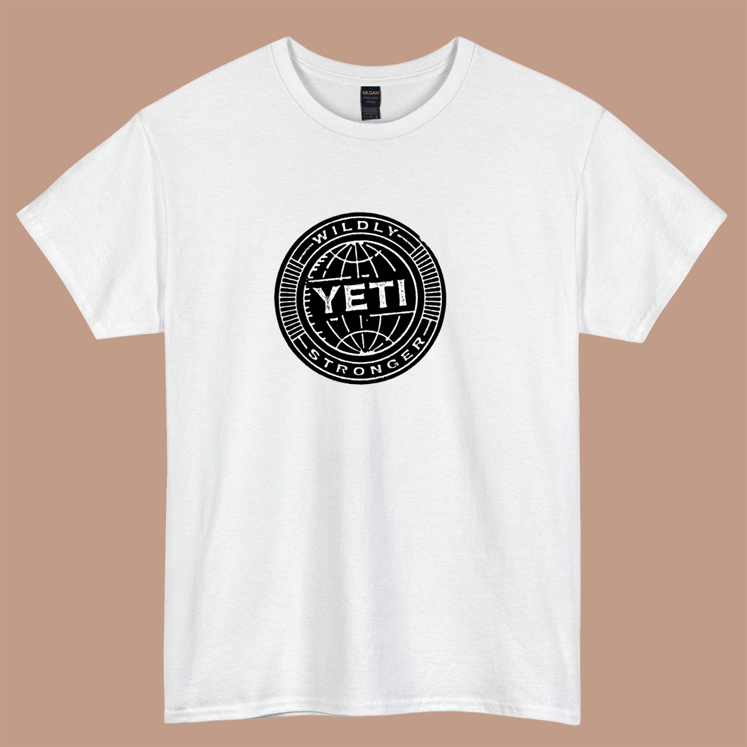 Yeti logo short sleeve t shirt Size S-3XL -P