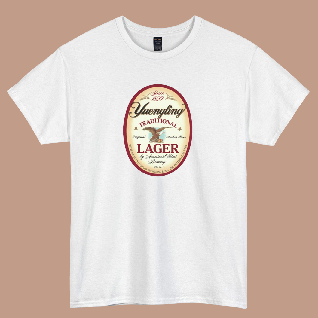 Yeungling logo short sleeve t shirt S-5XL - P