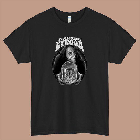 Young Frankenstein Its Pronounced Eyegor Logo Mens Unisex Short Sleeve T-Shirt Size S-3XL - P
