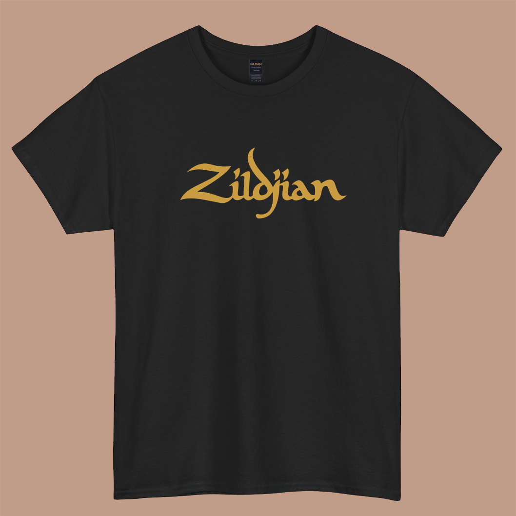 Zildjian Logo 3 short sleeve t shirt size S-3XL - P