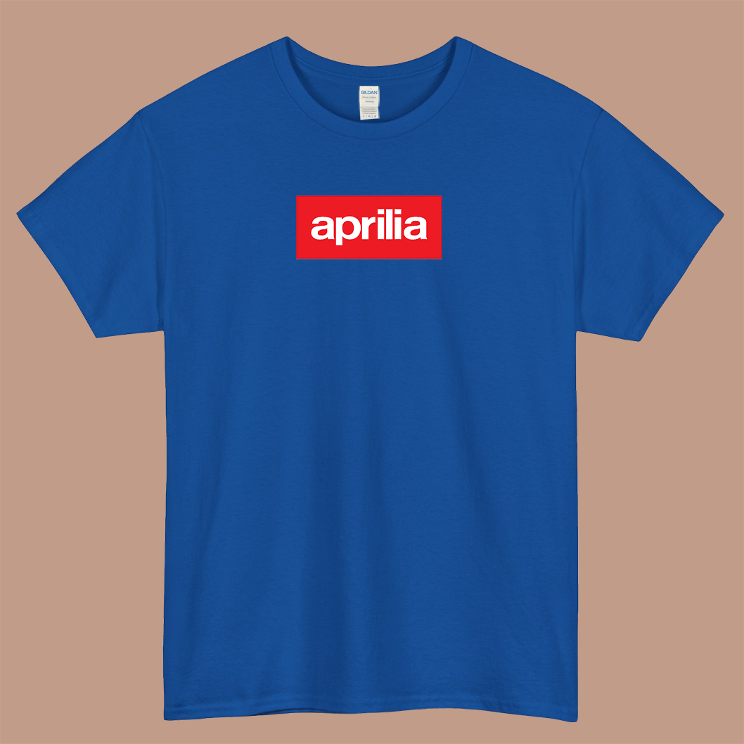 aprilia logo short sleeve men's t shirt S-3XL