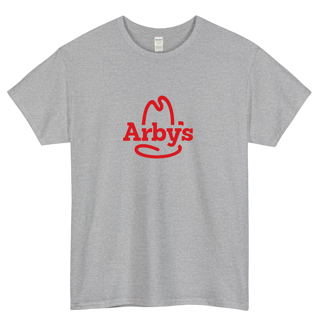arby's logo short SLEEVE T SHIRT -P