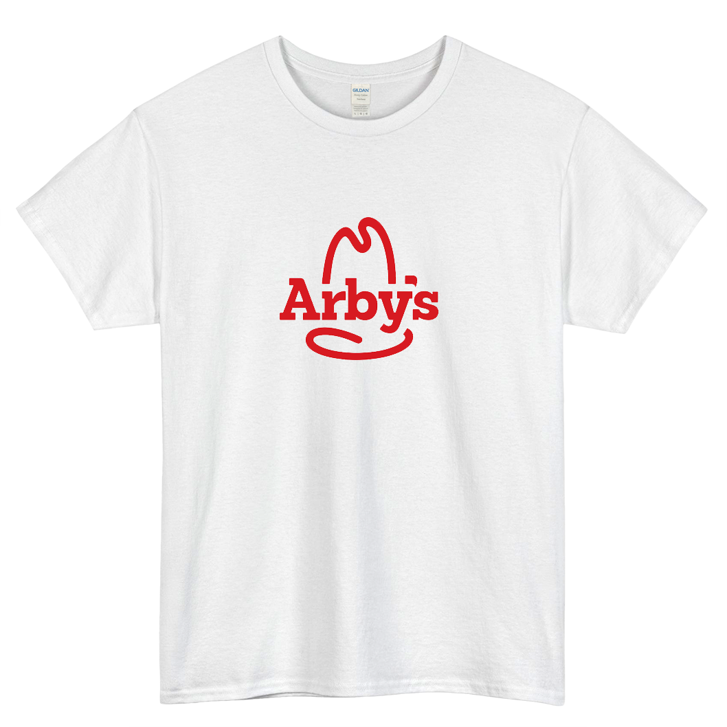 arby's logo short SLEEVE T SHIRT -P