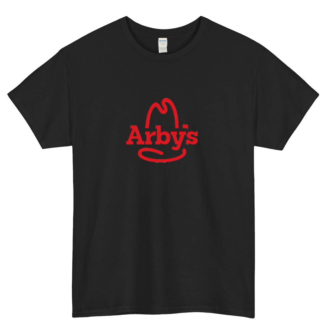 arby's logo short SLEEVE T SHIRT -P