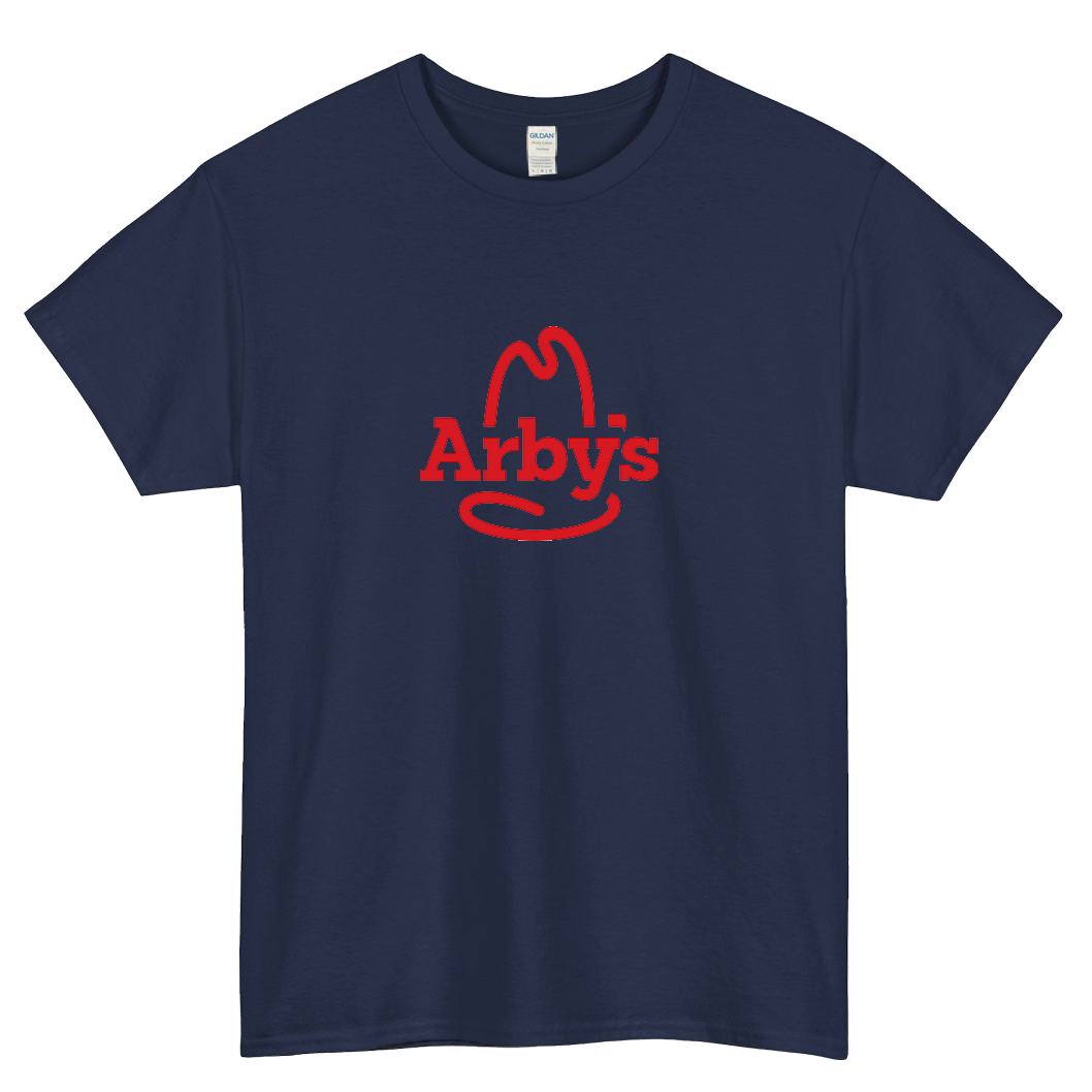arby's logo short SLEEVE T SHIRT -P