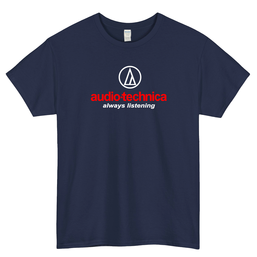 Audio Tech Logo Mens Unisex Short Sleeve T-Shirt Size S-3XL -P